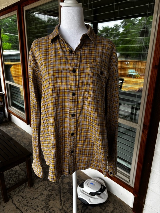 Patagonia Other - Patagonia Organic Cotton Plaid Button Front Shirt Men’s Medium M Long Sleeve